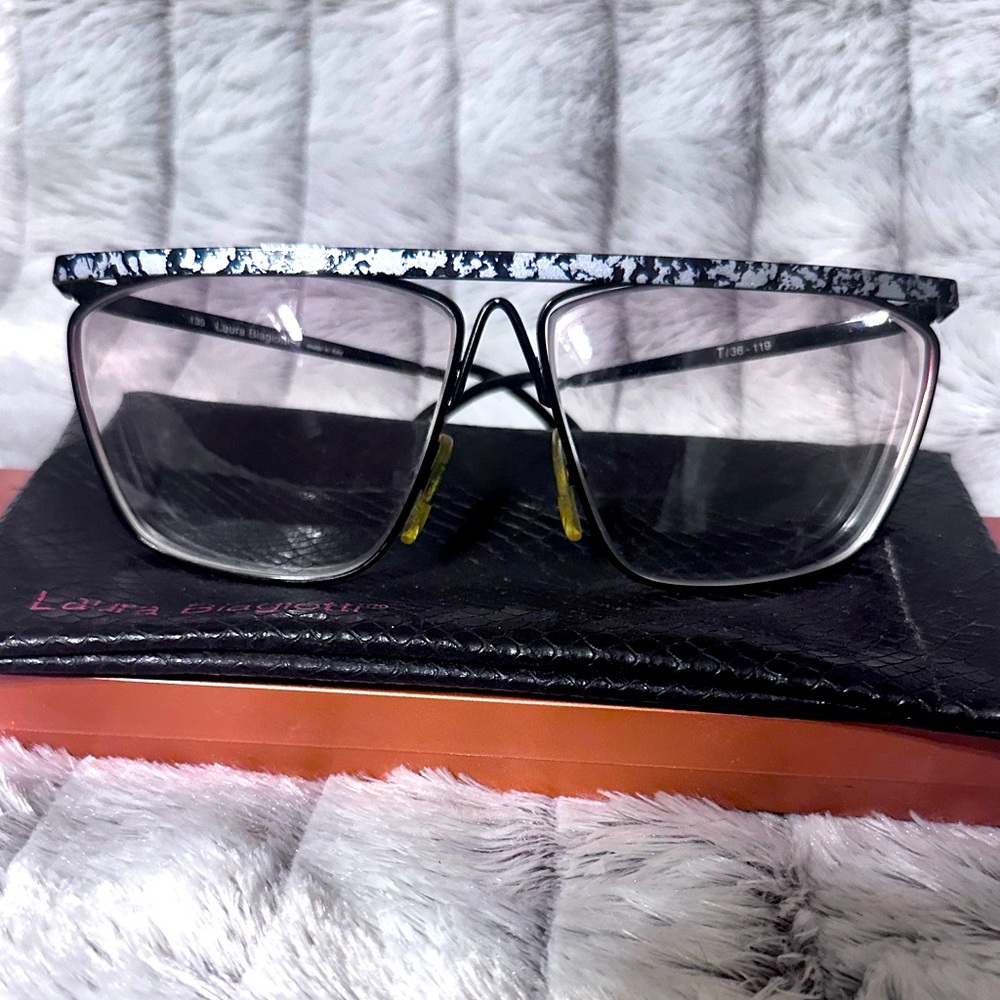Laura Biagotti vintage glasses Made in Italy